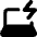 Laptop Charging Icon from Core Remix Set
