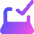 Laptop Check Validate Icon from Core Gradient Set