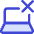 Laptop Delete Cross icon - Free transparent PNG, SVG. No sign up needed.