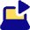 Laptop Live Tv Icon from Core Pop Set