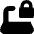 Laptop Lock Icon from Micro Solid Set