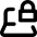 Laptop Lock Icon from Micro Line Set