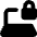 Laptop Lock Icon from Core Solid Set