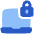 Laptop Lock Icon from Plump Flat Set