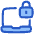 Laptop Lock Icon from Plump Duo Set
