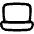 Laptop Icon from Flex Line Set