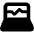Laptop Monitor Browse Activity Performance Icon from Core Solid Set