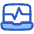 Laptop Monitor Browse Activity Performance Icon from Plump Duo Set