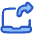 Laptop Screen Share Icon from Plump Duo Set