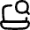 Laptop Search Icon from Flex Line Set