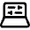 Laptop Settings Icon from Core Line Set