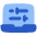 Laptop Settings Icon from Plump Flat Set