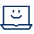 Laptop Smiley Face icon - Free transparent PNG, SVG. No sign up needed.