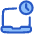 Laptop Time Icon from Plump Duo Set