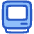 Retro Computer Icon from Plump Duo Set