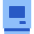 Retro Computer Icon from Sharp Flat Set