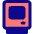 Retro Computer Icon from Core Pop Set