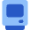 Retro Computer Icon from Core Flat Set