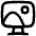 Screensaver Monitor Wallpaper Icon from Flex Line Set
