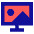 Screensaver Monitor Wallpaper Icon from Sharp Pop Set