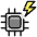 Computer Chip Flash Icon from Ultimate Colors - Free Set