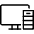 Desktop Computer 1 Icon from Ultimate Light - Free Set