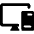 Desktop Computer 1 Icon from Ultimate Bold - Free Set