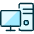 Desktop Computer Pc Icon from Ultimate Duotone - Free Set