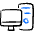 Desktop Computer Pc Icon from Freehand Duotone - Free Set