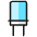 Electronics Capacitor Icon from Ultimate Colors - Free Set