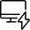Monitor Flash Icon from Ultimate Light - Free Set