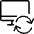 Monitor Sync Icon from Ultimate Light - Free Set