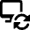 Monitor Sync Icon from Ultimate Bold - Free Set