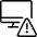 Monitor Warning Icon from Ultimate Light - Free Set