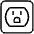 Power Outlet Type B Icon from Ultimate Light - Free Set