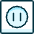 Wall Socket Icon from Ultimate Duotone - Free Set