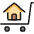 Project Home Shopping Icon from Ultimate Colors Set