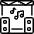 Concert Speakers Icon from Ultimate Light Set