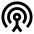 Antenna Settings Icon from Sharp Line Set