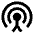 Antenna Settings Icon from Sharp Solid Set
