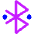 Bluetooth Connected Icon from Core Neon Set