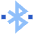 Bluetooth Connected Icon from Sharp Flat Set