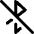 Bluetooth Disabled Icon from Core Remix Set
