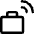Briefcase Sensor Tag Radiowaves Icon from Core Line Set