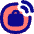 Briefcase Sensor Tag Radiowaves Circle Icon from Flex Pop Set