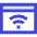 Browser Wifi Icon from Sharp Duo Set