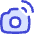 Camera Sensor Tag Radiowaves Icon from Flex Duo Set