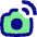 Camera Sensor Tag Radiowaves Icon from Flex Pop Set