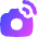 Camera Sensor Tag Radiowaves Icon from Flex Gradient Set