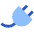 Connection Integration Plugin Icon from Sharp Flat Set